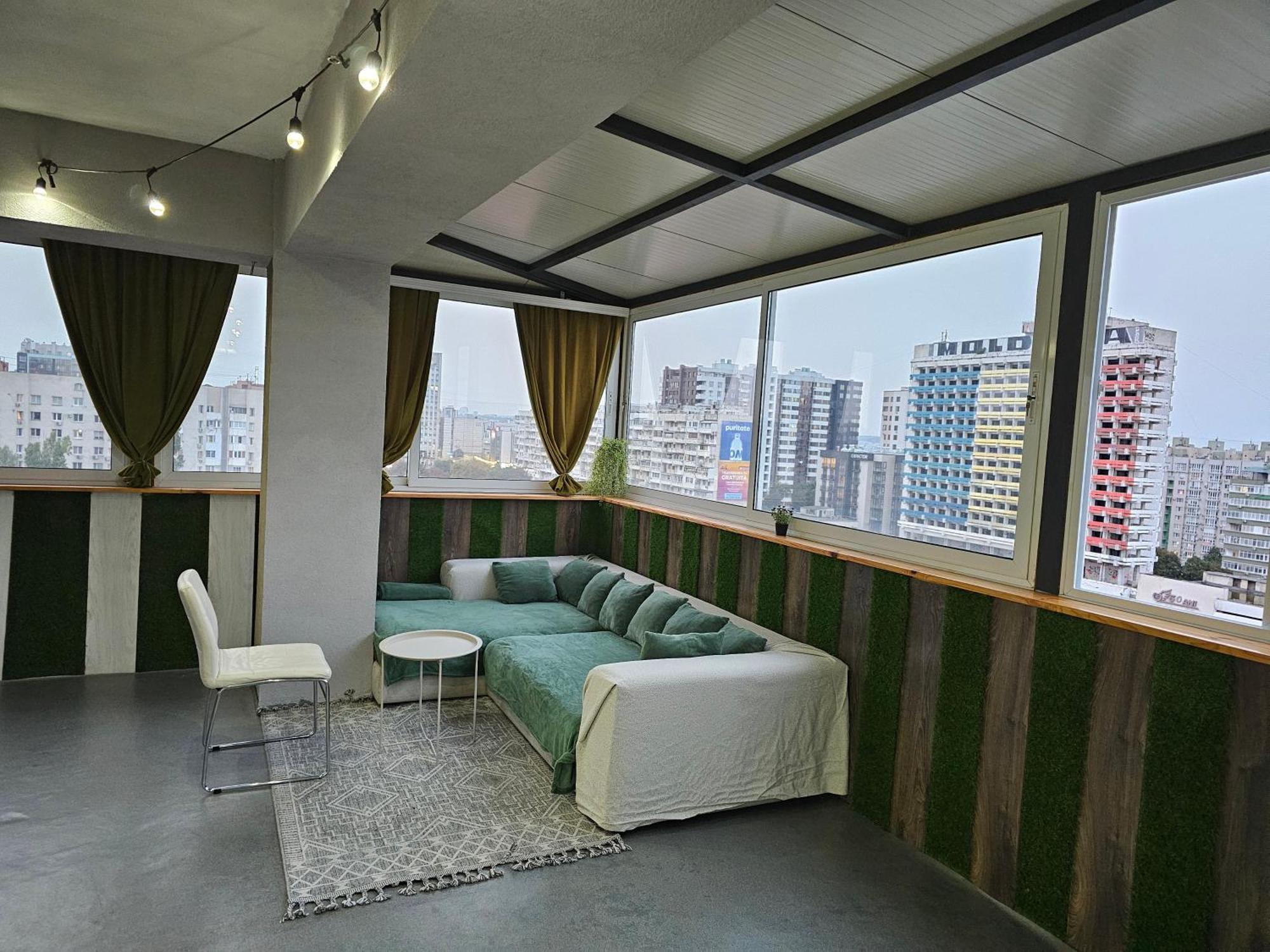 Apartament With Terras Chişinău Esterno foto