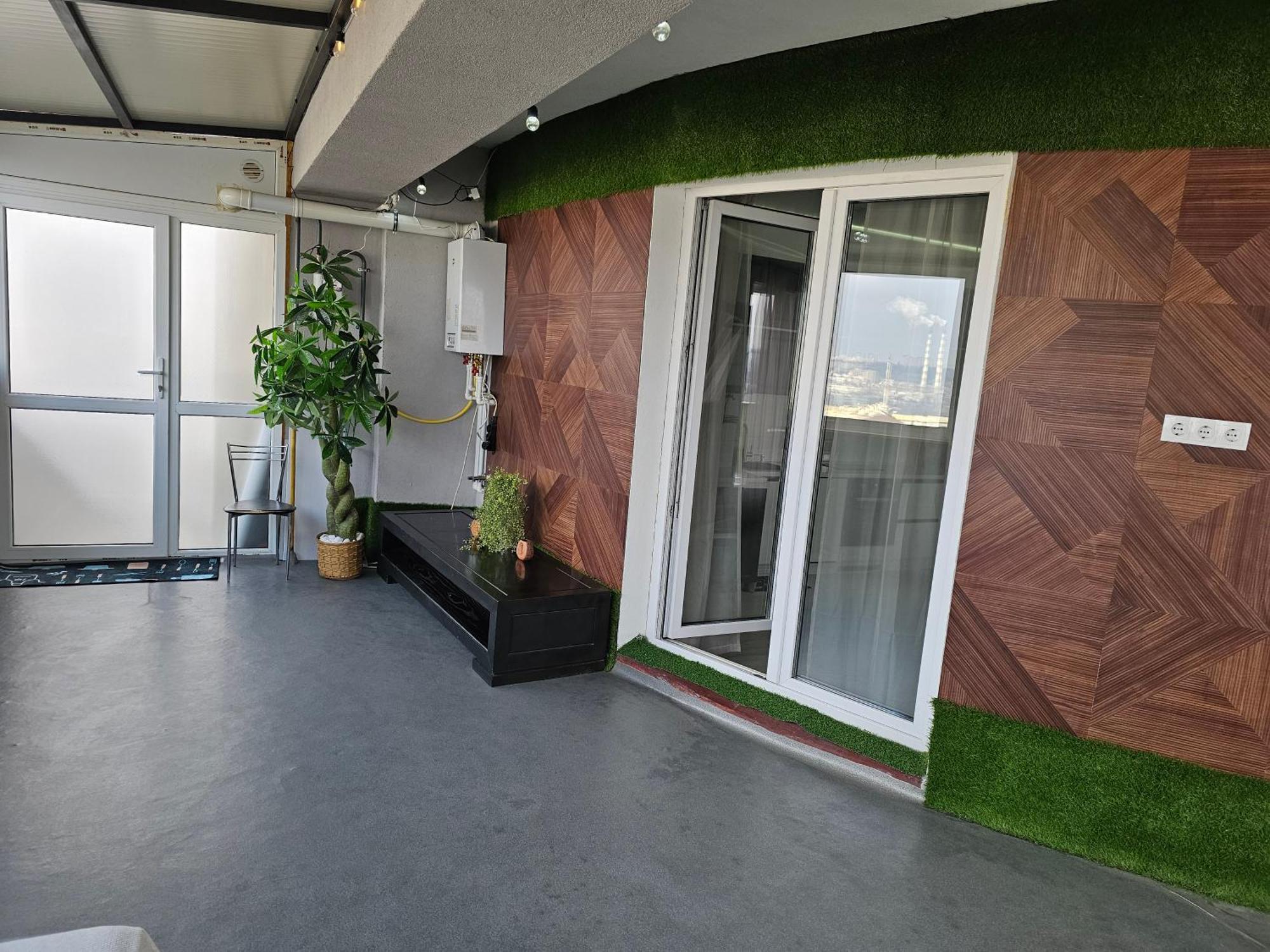 Apartament With Terras Chişinău Esterno foto