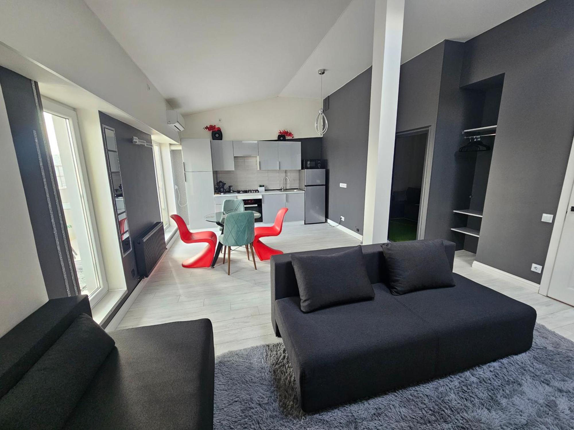 Apartament With Terras Chişinău Esterno foto